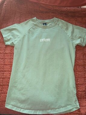 Men’s LyftLyfe Short Sleeve Tee in Sage Green
